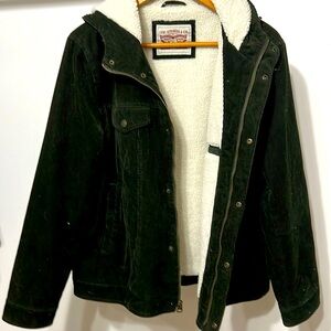 Men’s Levi Shearling Lined Jacket - XL